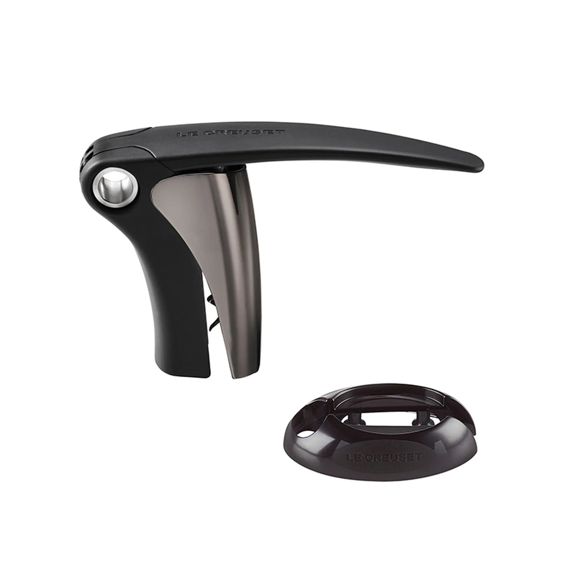 Black Nickel 2-Piece Compact Lever and Foil Cutter Gift Set